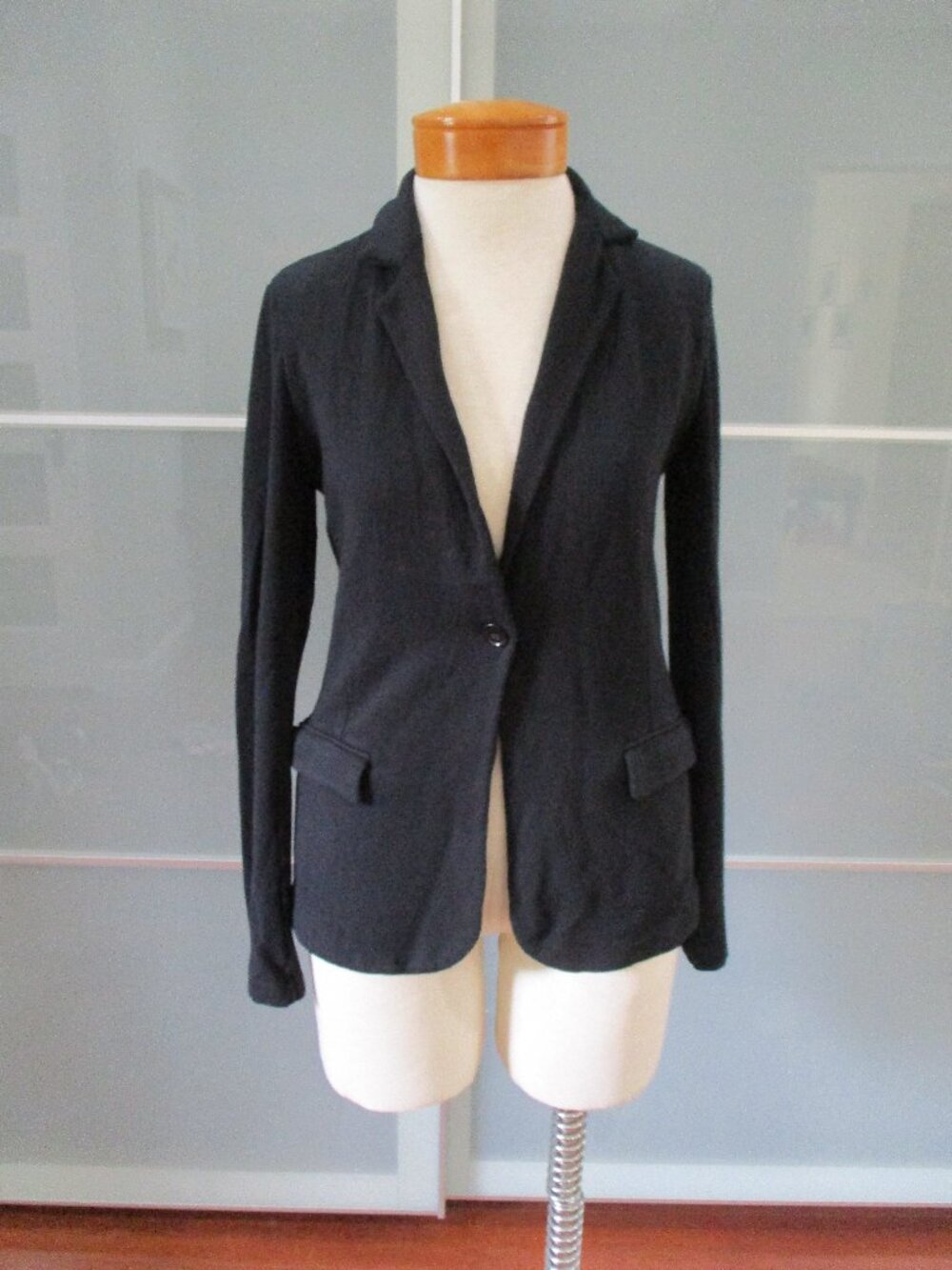 Majestic Filatures "deluxe teeshirt" One Button Close Blazer / Jacket